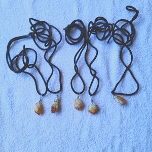 Five  Citrine Necklaces